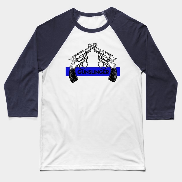 The Gunslinger Baseball T-Shirt by Ten20Designs